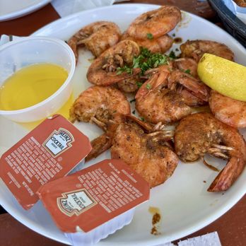 Crabby Joe's Deck & Grill - Peel 'n eat Cajun shrimp - Seafood Near Me - Daytona Beach, Florida