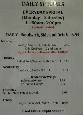 Menu photo 6 Big Ray's BBQ Allen, TX