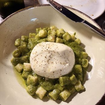 Turci Pasta - Pesto Potato Gnocchi Burrata - Italian Near Me - Orlando, Florida Turci Pasta - Pesto Potato Gnocchi Burrata - Italian Near Me - Orlando, Florida