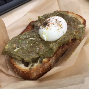 Bounty Kitchen - Queen Anne - Avocado toast. Very brown... - Salad Near Me - Seattle, Washington