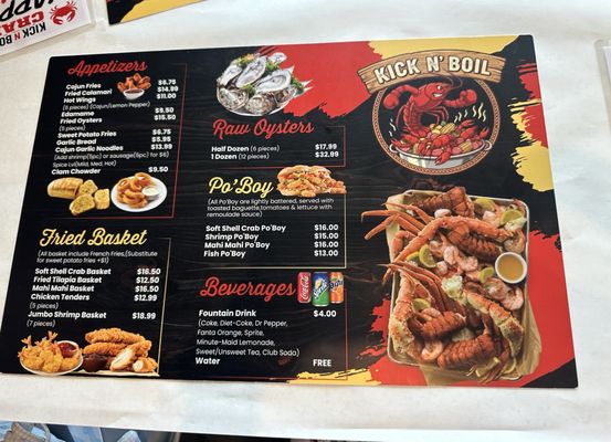 Menu photo 2 Kick & Boil Crab Santa Ana, CA Menu photo 2 Kick & Boil Crab Santa Ana, CA