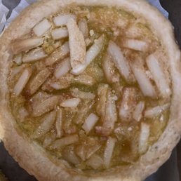 Close-up of the almond