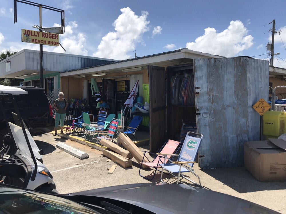 Jolly Roger Beach Shop Logo