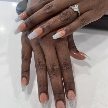 Nails 4 You - Power color ombré - Nail Salons Near Me - Laurel, Maryland