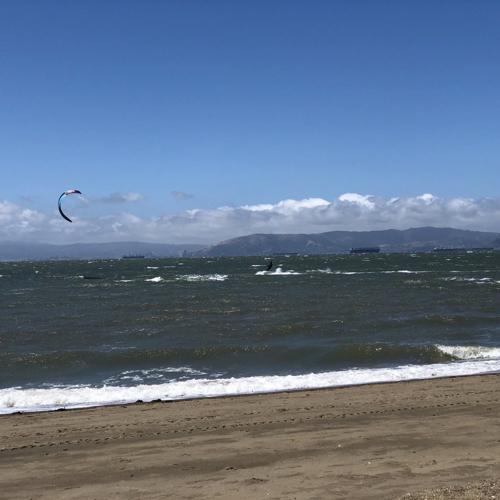 Alameda Beach - Wind  surfing ‍ - Beaches Near Me - Alameda, California