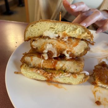 39° North - Nashville hot chix sandwich - Waffles Near Me - Manahawkin, New Jersey
