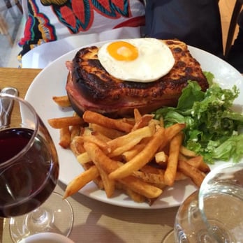 Le Drop Café - €10 Croque Madame...best in France! - Brasseries Near Me - Paris, 75