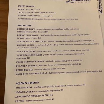Launderette - New American Near Me - Austin, Texas