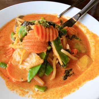 Cilantro Asian Bistro - Davie - Red curry with veggies - Asian Fusion Near Me - Davie, Florida Cilantro Asian Bistro - Davie - Red curry with veggies - Asian Fusion Near Me - Davie, Florida