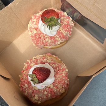 The Donut Factory - Strawberry Crunch - Donuts Near Me - Fairhaven, Massachusetts The Donut Factory - Strawberry Crunch - Donuts Near Me - Fairhaven, Massachusetts