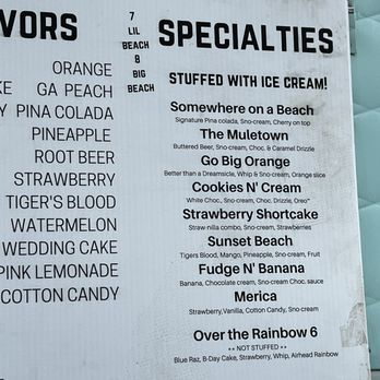 The Beach Company Chill - Menu - Shaved Ice Near Me - Spring Hill, Tennessee The Beach Company Chill - Menu - Shaved Ice Near Me - Spring Hill, Tennessee