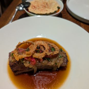 S.K.Y. - french onion short rib was the weakest dish we ordered - New American Near Me - Chicago, Illinois S.K.Y. - french onion short rib was the weakest dish we ordered - New American Near Me - Chicago, Illinois