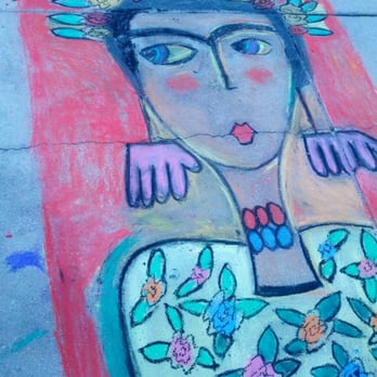 Artpace Chalk It Up - Sidewalks become canvas.... - Festivals Near Me - San Antonio, Texas