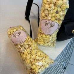 Just Pop In - 2 medium bags of butter popcorn