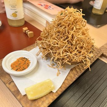 Mensho Ramen - Enoki Chips - Ramen Near Me - Mesa, Arizona