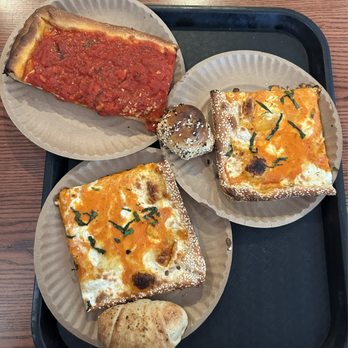Mary's Pizza and Pasta - Brooklyn Sicilian Slice, Grandma Alla Vodka Slice, Everything Knot, & Cheesy Knot - Pizza Near Me - Islip Terrace, New York Mary's Pizza and Pasta - Brooklyn Sicilian Slice, Grandma Alla Vodka Slice, Everything Knot, & Cheesy Knot - Pizza Near Me - Islip Terrace, New York