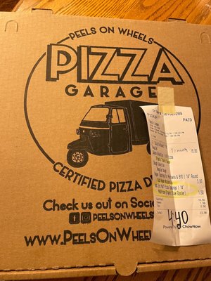 Peels On Wheels Pizza Garage by null
