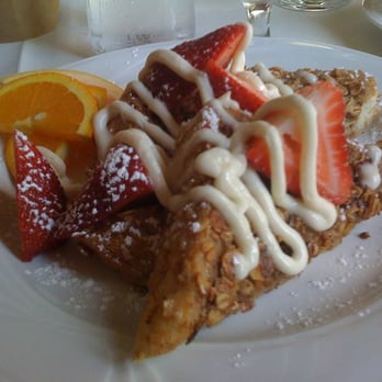The Bistro at La Tourelle - Oatmeal crusted french toast - New American Near Me - Ithaca, New York The Bistro at La Tourelle - Oatmeal crusted french toast - New American Near Me - Ithaca, New York