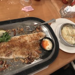 Deep Fried Walleye Dinner