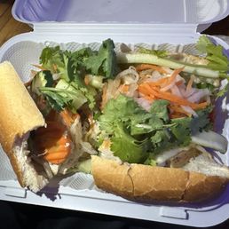 Bahn Mi Hoagie Sandwich