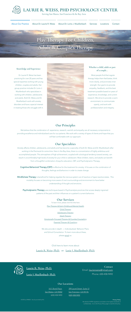 Laurie R Weiss, PHD - grief counselor in San Francisco, CA