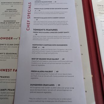 Anthony's HomePort Everett - Specials June 2026 - Seafood Near Me - Everett, Washington