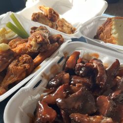 5 Star Wings - Rib tips chicken wings polish and pound cake