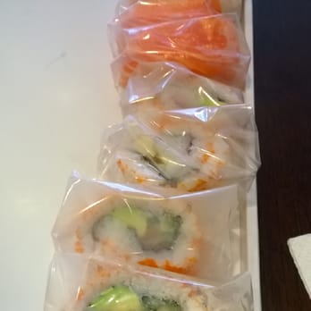 Cailin's Sushi - Sushi wrapped in plastic - Japanese Near Me - Glasgow, GLG