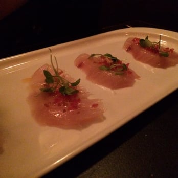 Scarpetta - Restaurant week 2015 yellowfin crudo - Italian Near Me - New York, New York