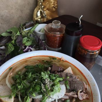 Cafe La Vie - Spicy Beef Noodle (Bun Bo Hue) $8.00 - Coffee & Tea Near Me - Tacoma, Washington Cafe La Vie - Spicy Beef Noodle (Bun Bo Hue) $8.00 - Coffee & Tea Near Me - Tacoma, Washington