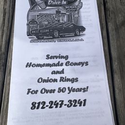 Menu paper