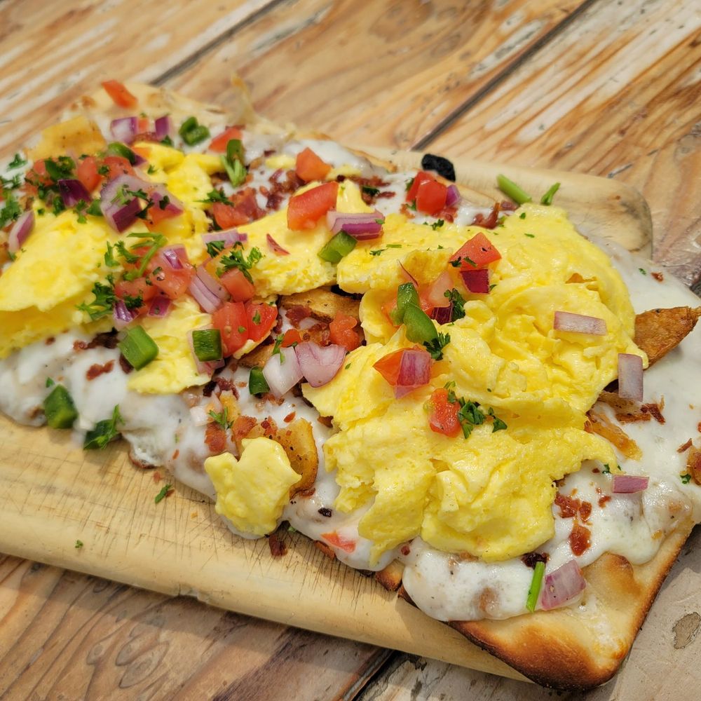 Wine Ranch Grill & Cellars - Breakfast Flatbread - American Near Me - Murrieta, California