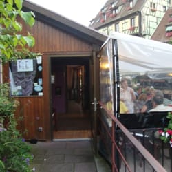 Les Bateliers - Restaurant Eingang