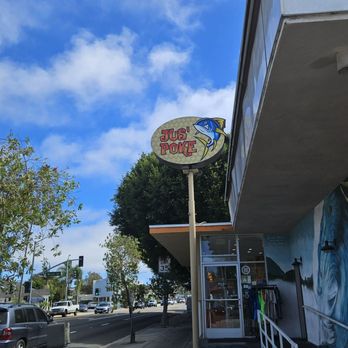 Jus' Poke - Their sign so you don't miss driving past it! - Hawaiian Near Me - Redondo Beach, California
