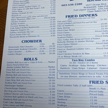 Ray's Seafood & Lobster - Seafood Near Me - Rye, New Hampshire