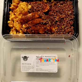 Muscle Up Meals - Balanced – Blackened Chicken served w/cauliflower and grain rice. I so wanna get this again, but it's not part of this week's menu, bummer! - Food Delivery Services Near Me - Pasadena, California Muscle Up Meals - Balanced – Blackened Chicken served w/cauliflower and grain rice. I so wanna get this again, but it's not part of this week's menu, bummer! - Food Delivery Services Near Me - Pasadena, California