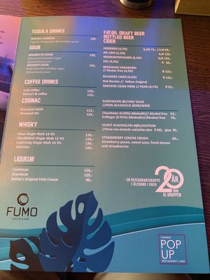 Menu photo 1 Fumo Fusion & Bar Ålesund, 15