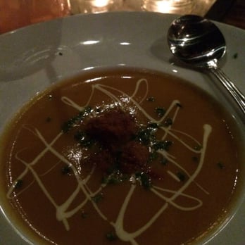 Tavern - Squash soup, mmm- not your usual sweet stuff. Savory and delicious. - New American Near Me - Coronado, California Tavern - Squash soup, mmm- not your usual sweet stuff. Savory and delicious. - New American Near Me - Coronado, California