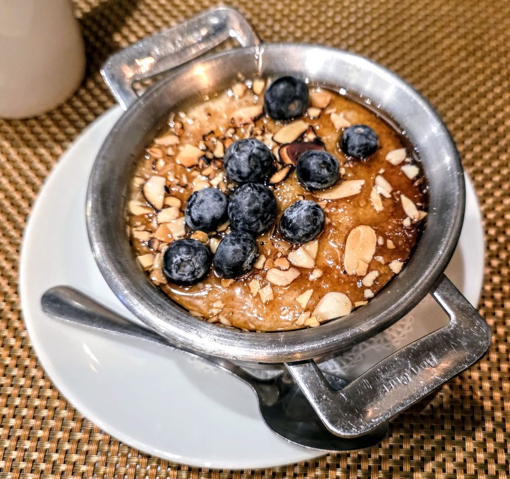 Food from Mancy's Steakhouse