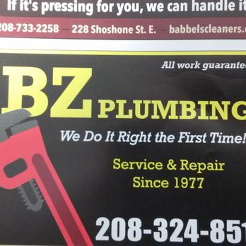 BZ Plumbing - Plumbing Near Me - Jerome, Idaho