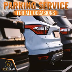 Five Star Parking Services - Weddings, birthdays, business meetings, fundraising, hospitals, country clubs, etc