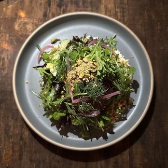 The Mackenzie Room - Showstopper salad - IG @bougiefoodieboi - Canadian (New) Near Me - Vancouver, British Columbia
