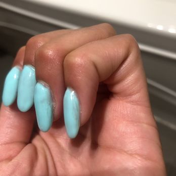 Structure Salon and Spa - Looks very sloppy and not an opaque colour-not enough coats - Hair Salons Near Me - Toronto, Ontario