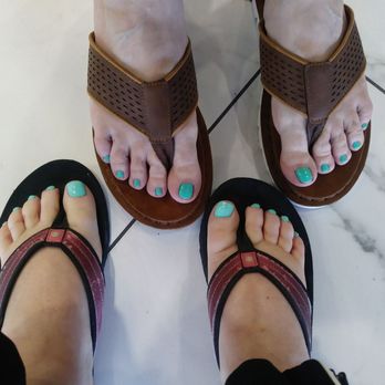 Princess Spa and Nails - Purty toes. We got the Dead Sea Royal treatment. Amazing! - Nail Salons Near Me - Albuquerque, New Mexico