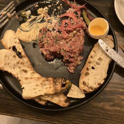 Stone Creek Bistro - Steak tartare (sorry I forgot to take the photo before digging in)
