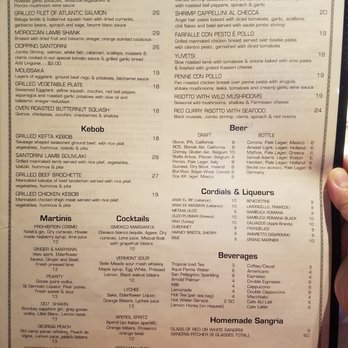 Cafe Santorini - Menu - Italian Near Me - Pasadena, California Cafe Santorini - Menu - Italian Near Me - Pasadena, California