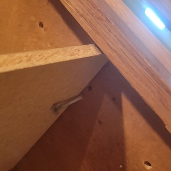 Progress Residential - SHELVES IN KITCHEN HELD UP WITH SCREWS - Real Estate Services Near Me - Dallas, Texas