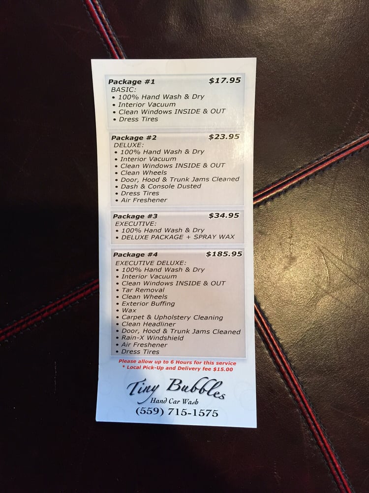 TINY BUBBLES MOBILE HAND CAR WASH Updated August 2024 19 Clubhouse