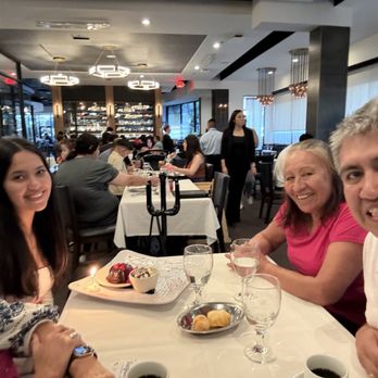 Chama Gaúcha - Houston - Birthday lava cake - Brazilian Near Me - Houston, Texas