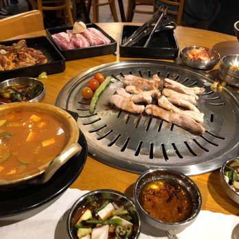 Saemaeul Restaurant - Pork combo! - Korean Near Me - Buena Park, California